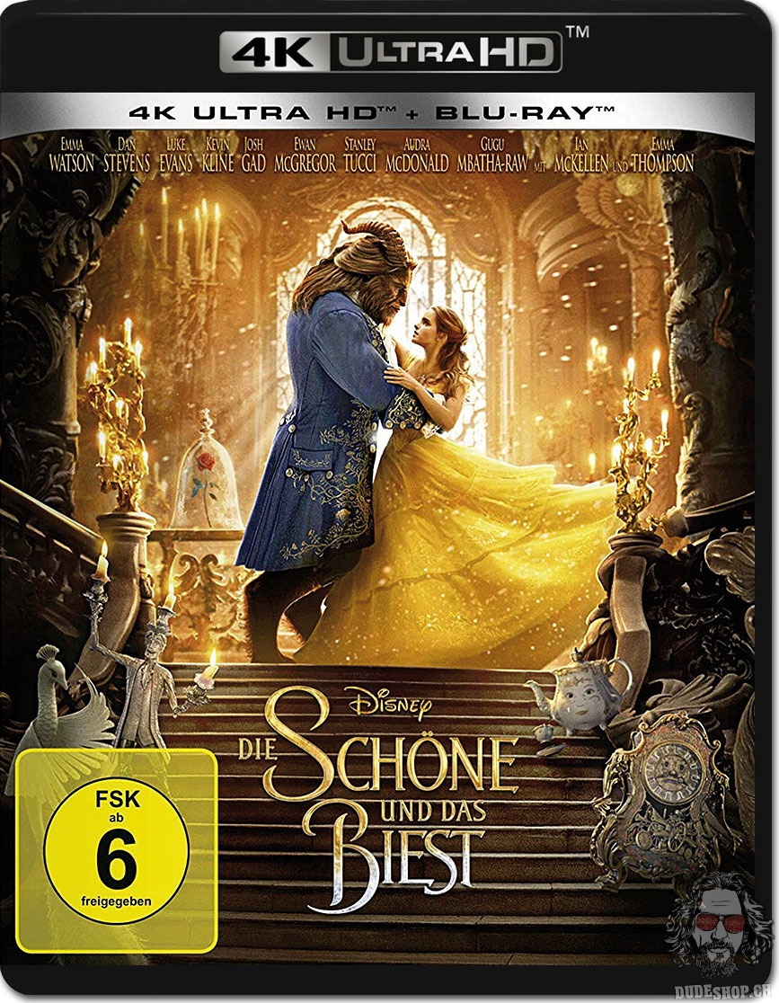 Die Schöne und das Biest 4K UHD Blu-ray + normale Blu-ray ...